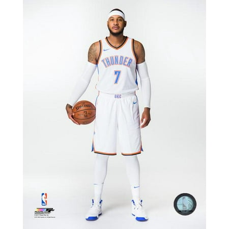 Carmelo Anthony 2017 Posed Photo Print