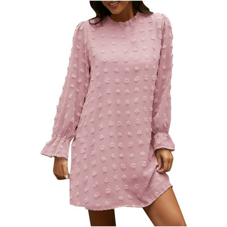 Women s Princess Dresses Jacquard Long Sleeve Lovely Hairball Dress Business Casual Prom Party Gown Dress
Women s Princess Dresses Jacquard Long Sleeve Lovely Hairball Dress Business Casual Prom Party Gown Dress