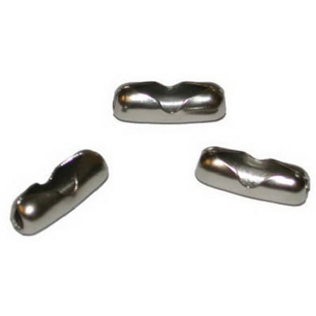 Jandorf Specialty Hardware 2PK 100 Pack #6 Nickel Plated Steel Beaded Chain Connector
Jandorf Specialty Hardware 2PK 100 Pack #6 Nickel Plated Steel Beaded Chain Connector