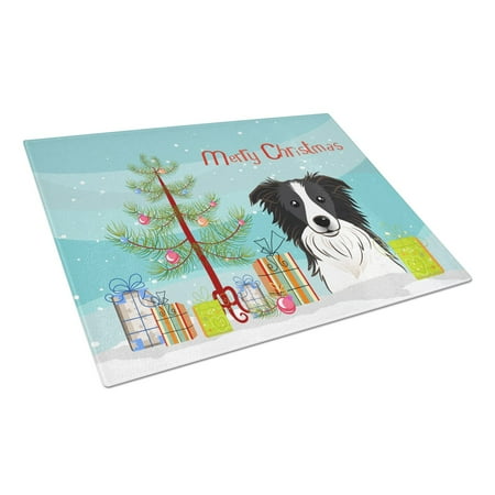 Carolines Treasures BB1613LCB Christmas Tree and Border Collie Glass Cutting Board Large 12H x 16W multicolor
Carolines Treasures BB1613LCB Christmas Tree and Border Collie Glass Cutting Board Large 12H x 16W multicolor