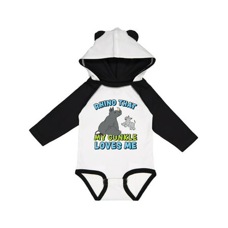 Inktastic Rhino That My Gunkle Loves Me with Cute Rhinos Gift Baby Boy or Baby Girl Long Sleeve Bodysuit
Inktastic Rhino That My Gunkle Loves Me with Cute Rhinos Gift Baby Boy or Baby Girl Long Sleeve Bodysuit