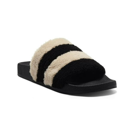 INC Womens Peymin 60 Faux Fur Slip On Pool Slides