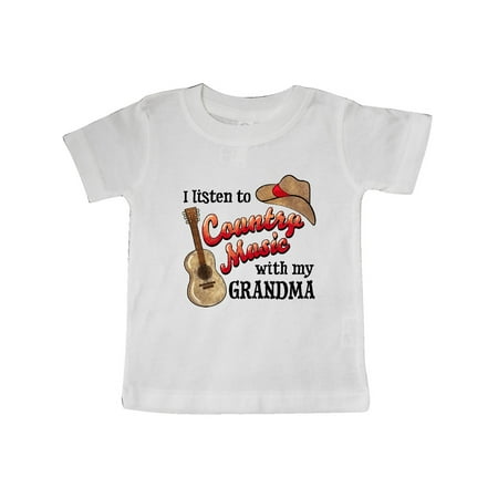 Inktastic I Listen to Country Music with my Grandma Guitar and Hat Gift Baby Boy or Baby Girl T-Shirt
Inktastic I Listen to Country Music with my Grandma Guitar and Hat Gift Baby Boy or Baby Girl T-Shirt