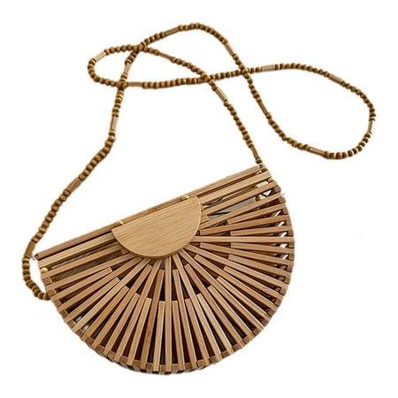 TIERPOP Women Fashion Shoulder Bag Ladies Bamboo Woven Summer Bohemia Crossbody Bags
TIERPOP Women Fashion Shoulder Bag Ladies Bamboo Woven Summer Bohemia Crossbody Bags