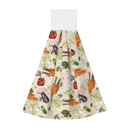Zeuib Cute Vegetables Print Coral Velvet Hand Wipes Hanging Hand Towels Set with Hook & Loop Absorbent Towel for Bathroom Home
Zeuib Cute Vegetables Print Coral Velvet Hand Wipes Hanging Hand Towels Set with Hook & Loop Absorbent Towel for Bathroom Home