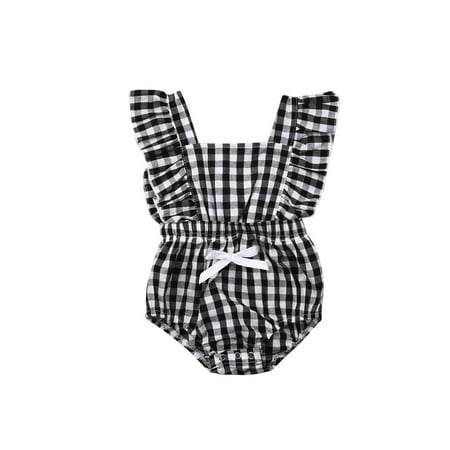 Xingqing Toddler Baby Girls Checks Romper Sleeveless Backless Plaid Jumpsuit Sunsuit Outfits
Xingqing Toddler Baby Girls Checks Romper Sleeveless Backless Plaid Jumpsuit Sunsuit Outfits