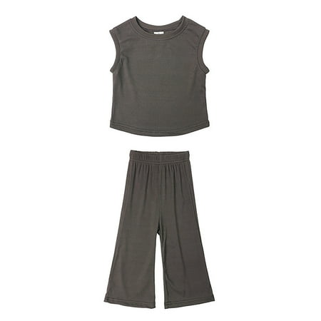 Binhe Summer New Girls Baby Ice Silk Suit Baby Girls Summer Loose Sleeveless Vest Top Trousers Two Sets for Soft and Comfortable Wear
Binhe Summer New Girls Baby Ice Silk Suit Baby Girls Summer Loose Sleeveless Vest Top Trousers Two Sets for Soft and Comfortable Wear
