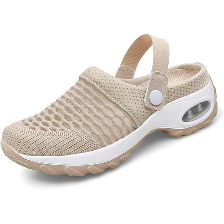 Mules Clogs for Women Summer Air Cushion Platform Mesh Mules Sneaker Sandals for Female Lightweight Beach Shoes Outdoor Slippers Walking Shoes
Mules Clogs for Women Summer Air Cushion Platform Mesh Mules Sneaker Sandals for Female Lightweight Beach Shoes Outdoor Slippers Walking Shoes