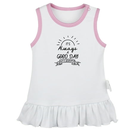 It s Always A Good Day With Grandma Funny Dresses For Baby Newborn Babies Skirts Infant Princess Dress 0-24M Kids Graphic Clothes (White Sleeveless Dresses 0-6 Months)
It s Always A Good Day With Grandma Funny Dresses For Baby Newborn Babies Skirts Infant Princess Dress 0-24M Kids Graphic Clothes (White Sleeveless Dresses 0-6 Months)
