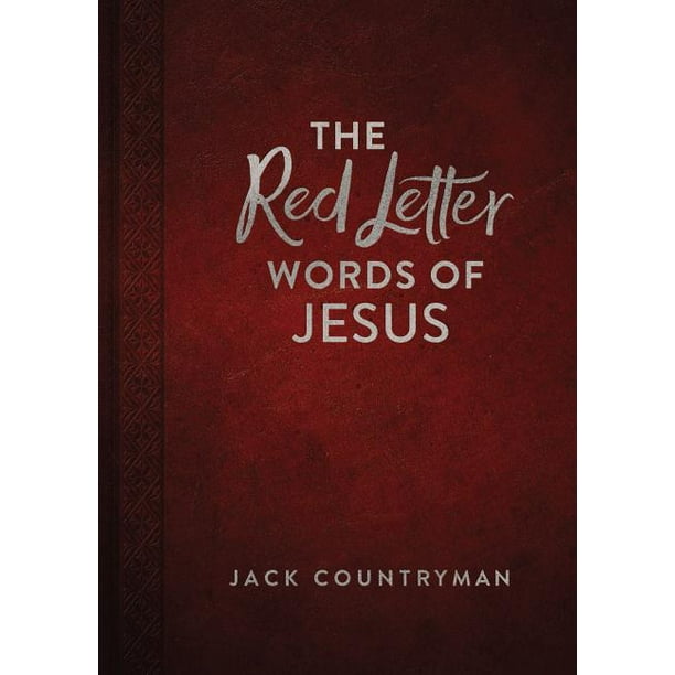 The Red Letter Words of Jesus (Hardcover)