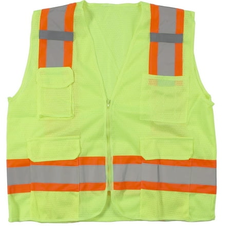 Mutual Industries High Visibility Sleeveless Safety Vest ANSI Class R2 Lime L/XL (16369-1-2)
Mutual Industries High Visibility Sleeveless Safety Vest ANSI Class R2 Lime L/XL (16369-1-2)