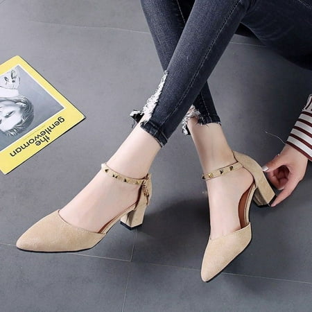 HOLXI 2024 Women s Pure Color Suede High Heels European and American Fashion Sandals Athletic Sandals Women
HOLXI 2024 Women s Pure Color Suede High Heels European and American Fashion Sandals Athletic Sandals Women