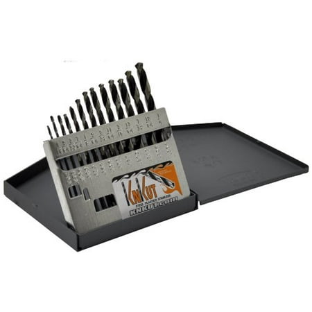 KnKut Performance 13KK5 Knkut 13 Piece Jobber Length Drill Bit Set 1/16 -1/4 By 64ths
KnKut Performance 13KK5 Knkut 13 Piece Jobber Length Drill Bit Set 1/16 -1/4 By 64ths