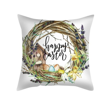 tkrady Throw Pillow Covers Easter Print Hold Pillowcase Office Home Sofa Car Decoration
tkrady Throw Pillow Covers Easter Print Hold Pillowcase Office Home Sofa Car Decoration