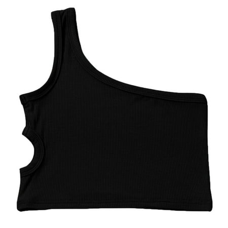 TOWED22 Tshirt Kids Toddler Kids Girls Dance Tank Top One Shoulder Racerback Crop Tank Top Sleeveless Dance Top Tops For Toddler Black
TOWED22 Tshirt Kids Toddler Kids Girls Dance Tank Top One Shoulder Racerback Crop Tank Top Sleeveless Dance Top Tops For Toddler Black