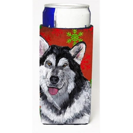 Alaskan Malamute Red Snowflakes Holiday Christmas Michelob Ultra bottle sleeves For Slim Cans - 12 Oz.
Alaskan Malamute Red Snowflakes Holiday Christmas Michelob Ultra bottle sleeves For Slim Cans - 12 Oz.