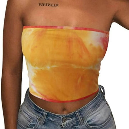 CYMMPU Women Clothing Women s Cropped Tank Cami Solid Sexy Bustier Sleeveless Round Neck Tank Slim Fit Crop Tops Summer Shirts Streetwear Yellow
CYMMPU Women Clothing Women s Cropped Tank Cami Solid Sexy Bustier Sleeveless Round Neck Tank Slim Fit Crop Tops Summer Shirts Streetwear Yellow