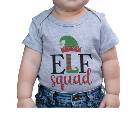 7 ate 9 Apparel Kids Merry Christmas Shirts - Elf Squad - Grey Onepiece 12-18 Months
7 ate 9 Apparel Kids Merry Christmas Shirts - Elf Squad - Grey Onepiece 12-18 Months