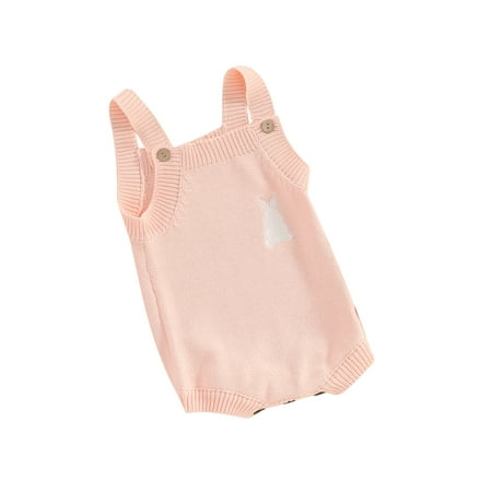 Infant Baby Girls Boy Easter Knitted Jumpsuit Summer Cute Bunny Pattern Sleeveless Romper
Infant Baby Girls Boy Easter Knitted Jumpsuit Summer Cute Bunny Pattern Sleeveless Romper