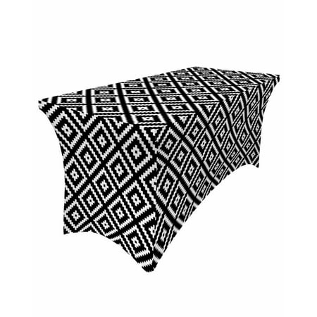 Geometric Square Texture Black White Elastic Table Skirt Wedding Birthday Table ration Table Skirt Tablecloth for Party
Geometric Square Texture Black White Elastic Table Skirt Wedding Birthday Table ration Table Skirt Tablecloth for Party