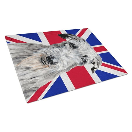 Caroline s Treasures Scottish Deerhound with English Union Jack British Flag Glass Cutting Board Large Size
Caroline s Treasures Scottish Deerhound with English Union Jack British Flag Glass Cutting Board Large Size