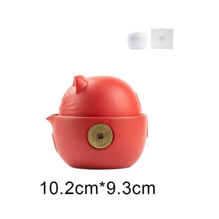 Cat Series Travel Portable Ceramic Tea Set with Tea Pot Tea Cups Travel Bag for Office Home Travel.
Cat Series Travel Portable Ceramic Tea Set with Tea Pot Tea Cups Travel Bag for Office Home Travel.