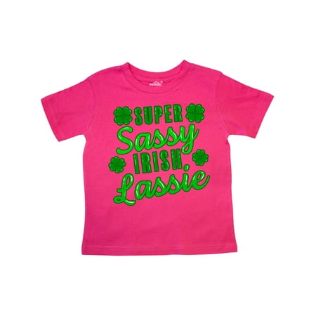 Inktastic Super Sassy Irish Lassy with Green 4 Leaf Clovers Gift Toddler Boy or Toddler Girl T-Shirt
Inktastic Super Sassy Irish Lassy with Green 4 Leaf Clovers Gift Toddler Boy or Toddler Girl T-Shirt