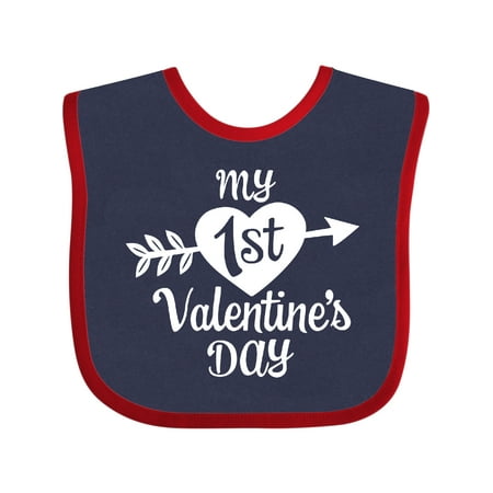 Inktastic My First Valentine s Day with White Heart and Arrow Gift Baby Boy or Baby Girl Bib
Inktastic My First Valentine s Day with White Heart and Arrow Gift Baby Boy or Baby Girl Bib