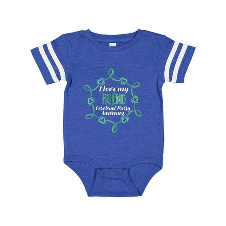 Inktastic I Love My Friend Cerebral Palsy Awareness Gift Baby Boy or Baby Girl Bodysuit
Inktastic I Love My Friend Cerebral Palsy Awareness Gift Baby Boy or Baby Girl Bodysuit