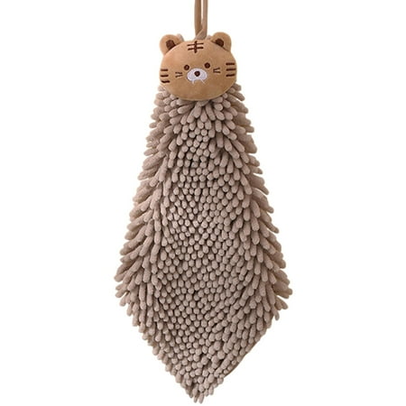 Sukalun Hanging Kitchen Towels | Cute Chenille Soft Hanging Hand Towels Washcloths with Funny Cat Bear | Super Absorbent Kitchen and Bathroom Towels for Cleaning
Sukalun Hanging Kitchen Towels | Cute Chenille Soft Hanging Hand Towels Washcloths with Funny Cat Bear | Super Absorbent Kitchen and Bathroom Towels for Cleaning