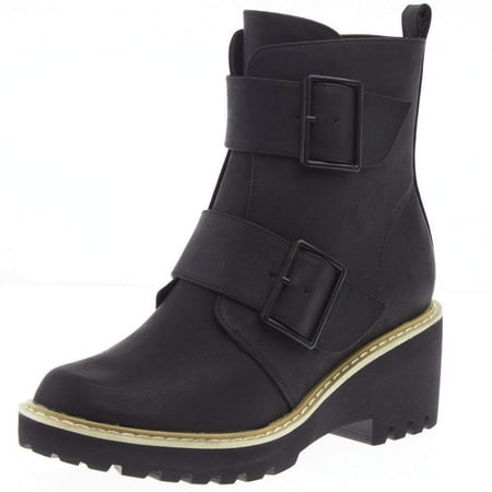 Corkys Footwear Womens 80-9993-BKDS Corkys Woke Distressed Boot 7 M Black