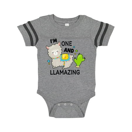 Inktastic Im One and Llamazing with Llama and Cactus Gift Baby Boy or Baby Girl Bodysuit
Inktastic Im One and Llamazing with Llama and Cactus Gift Baby Boy or Baby Girl Bodysuit