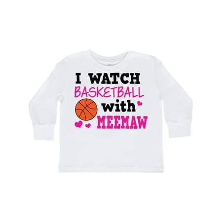 Inktastic I Watch Basketball with Meemaw Gift Toddler Toddler Girl Long Sleeve T-Shirt
Inktastic I Watch Basketball with Meemaw Gift Toddler Toddler Girl Long Sleeve T-Shirt