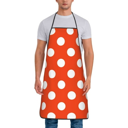 Wukai Orange And White Polka Dot1 Print Aprons Adjustable Bib Aprons Cooking Kitchen Chef Apron for Women and Men
Wukai Orange And White Polka Dot1 Print Aprons Adjustable Bib Aprons Cooking Kitchen Chef Apron for Women and Men