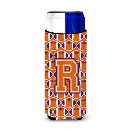 Carolines Treasures CJ1072-RMUK Letter R Football Orange White and Regalia Ultra Beverage Insulators for slim cans
Carolines Treasures CJ1072-RMUK Letter R Football Orange White and Regalia Ultra Beverage Insulators for slim cans
