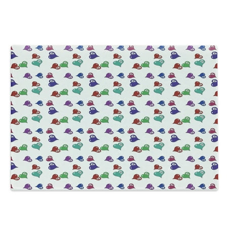 Skull Cutting Board Pattern with Colorful Vivid Hearts and Little Skulls Romantic Fun Print Decorative Tempered Glass Cutting and Serving Board Large Size Multicolor by Ambesonne
Skull Cutting Board Pattern with Colorful Vivid Hearts and Little Skulls Romantic Fun Print Decorative Tempered Glass Cutting and Serving Board Large Size Multicolor by Ambesonne
