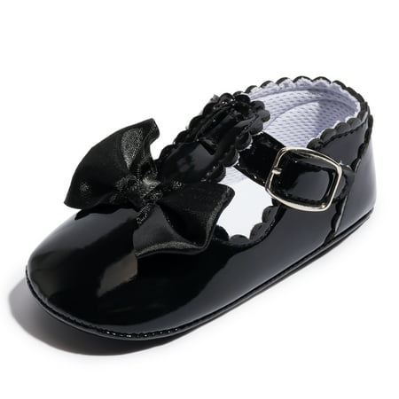 Meckior Baby Girls Dress Shoes Infant Mary Jane Bowknot Soft Sole PU Leather Princess Wedding Flats for First Walkers 3-18M
Meckior Baby Girls Dress Shoes Infant Mary Jane Bowknot Soft Sole PU Leather Princess Wedding Flats for First Walkers 3-18M