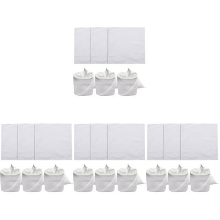 BESTONZON 24 Pcs Goblet Cleaning Cloths Restaurant Cloth Napkins Wine Glass Polishing Cloths Dining Table Cloths
BESTONZON 24 Pcs Goblet Cleaning Cloths Restaurant Cloth Napkins Wine Glass Polishing Cloths Dining Table Cloths
