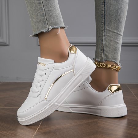 ASWMXR Women‘s Trendy Flat Sneakers Casual Lace Up Outdoor Shoes Comfortable Low Top Skate Shoes
ASWMXR Women‘s Trendy Flat Sneakers Casual Lace Up Outdoor Shoes Comfortable Low Top Skate Shoes