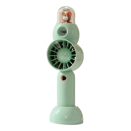 Jiledu 1 Set 50ML Handheld Fan 3 Wind Speeds Fine Atomization USB Lower Noise Detachable Base 2 in 1 Humidification Cooling Fan Dorm Supply
Jiledu 1 Set 50ML Handheld Fan 3 Wind Speeds Fine Atomization USB Lower Noise Detachable Base 2 in 1 Humidification Cooling Fan Dorm Supply