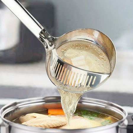 Ladle Colander Spoon Multi-purpose Stainless Steel Soup Strainer Ladle Skimmer Straining Spoon
Ladle Colander Spoon Multi-purpose Stainless Steel Soup Strainer Ladle Skimmer Straining Spoon