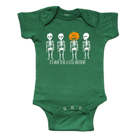 Inktastic It s Okay to be a Little Different Skeletons and Pumpkin Gift Baby Boy or Baby Girl Bodysuit
Inktastic It s Okay to be a Little Different Skeletons and Pumpkin Gift Baby Boy or Baby Girl Bodysuit
