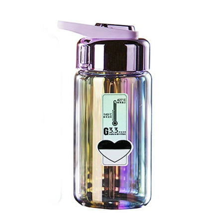 Journey Portable Water Bottle Mirror Surface High Temperature Resistant Sports Water Bottle for Camping(Purple)
Journey Portable Water Bottle Mirror Surface High Temperature Resistant Sports Water Bottle for Camping(Purple)