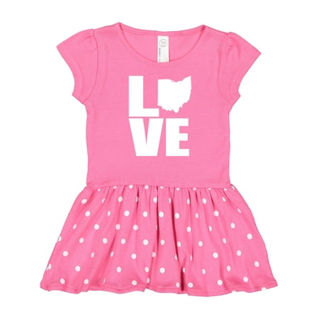 Inktastic Ohio Love Gift Baby Girl Dress 
Inktastic Ohio Love Gift Baby Girl Dress