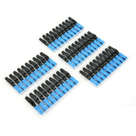 

Optical Fiber Connector Signal Transmission Is Stable Blue Optical Fiber Connect Head ABS For Laboratory For School For Optical Fiber Communication For Office