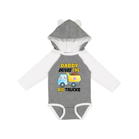 Inktastic Daddy Drives The Big Trucks with Dump Truck Gift Baby Boy or Baby Girl Long Sleeve Bodysuit
Inktastic Daddy Drives The Big Trucks with Dump Truck Gift Baby Boy or Baby Girl Long Sleeve Bodysuit