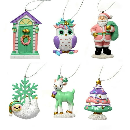 Veki Resin Christmas Pendant Set Christmas Tree Pendant Christmas Decorations Flocked Garland
Veki Resin Christmas Pendant Set Christmas Tree Pendant Christmas Decorations Flocked Garland