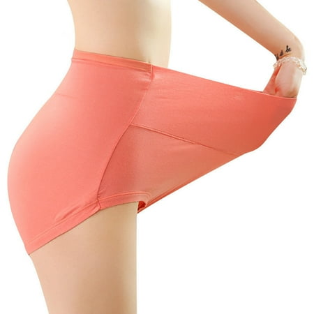 Large Size Briefs Womens Underpants High Waist Panties Cotton Underwear Soft Breathable Seamless Female Intimates Orange 5582 Large: 2.5-3
Large Size Briefs Womens Underpants High Waist Panties Cotton Underwear Soft Breathable Seamless Female Intimates Orange 5582 Large: 2.5-3