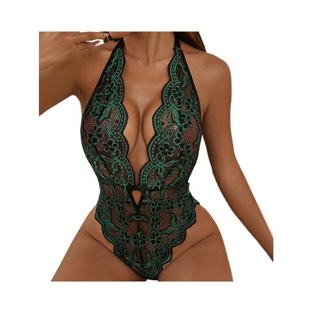 PMIYS Women Ladies Sexy Lace Lingerie Deep V Neck Sleepwear Babydoll Underwear Nightwear One Piece Bodysuit
PMIYS Women Ladies Sexy Lace Lingerie Deep V Neck Sleepwear Babydoll Underwear Nightwear One Piece Bodysuit