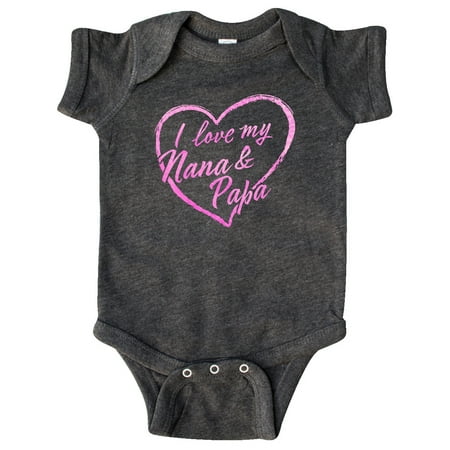 Inktastic I Love My Nana and Papa in Pink Chalk Heart Gift Baby Boy or Baby Girl Bodysuit
Inktastic I Love My Nana and Papa in Pink Chalk Heart Gift Baby Boy or Baby Girl Bodysuit